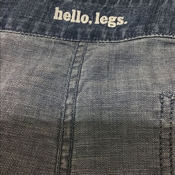 Wildfox Couture Frankie Denim Mini Skirt Sz S - Picture 6 of 9